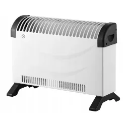 Konwektor elektryczny z termostatem - biały 2000W